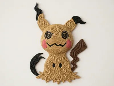 Mimikyu Wall Art Pokemon Fan Art