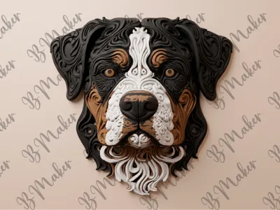 Swiss Dog Wall Art