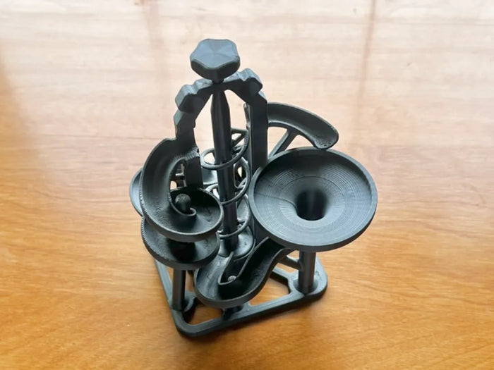 Print-in-place kuglebane