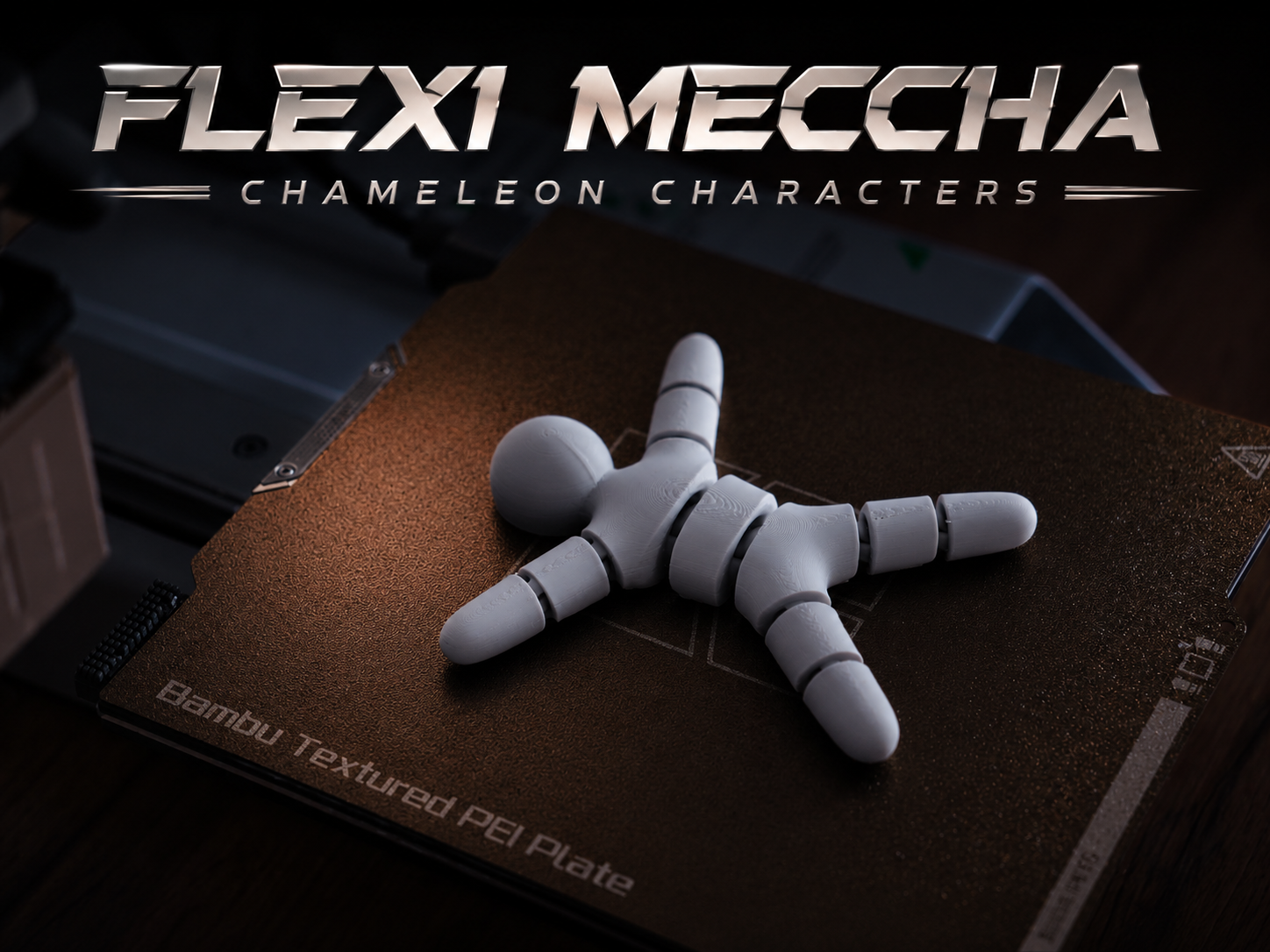 Flexi Meccha Chameleon Characters