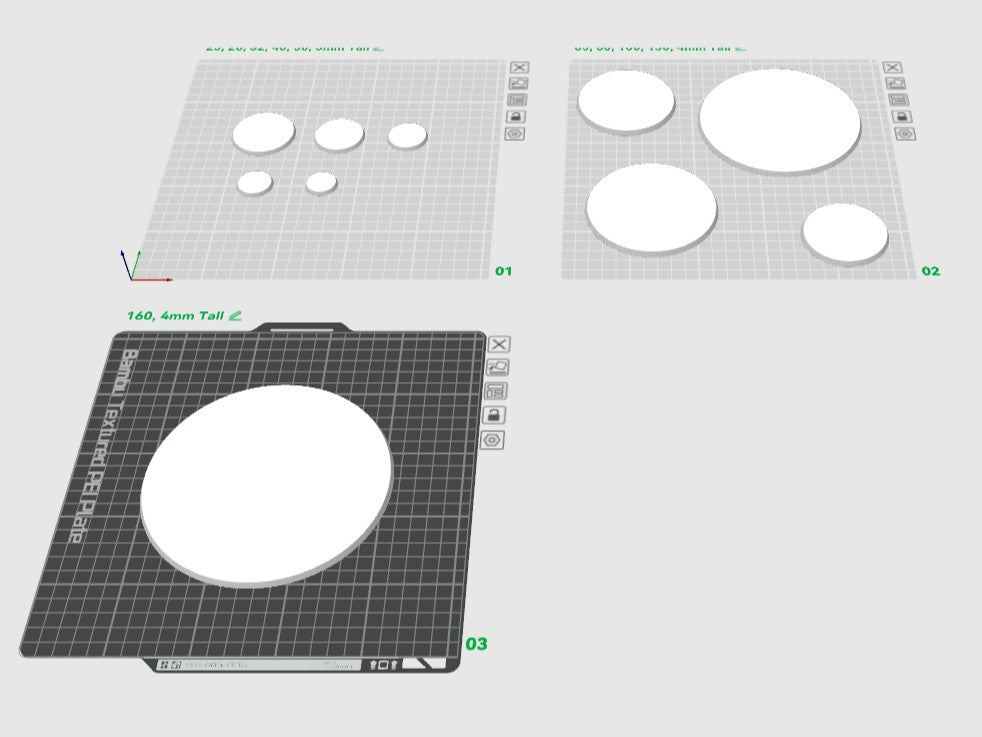 40K Style Bases for Miniatures - produktbillede