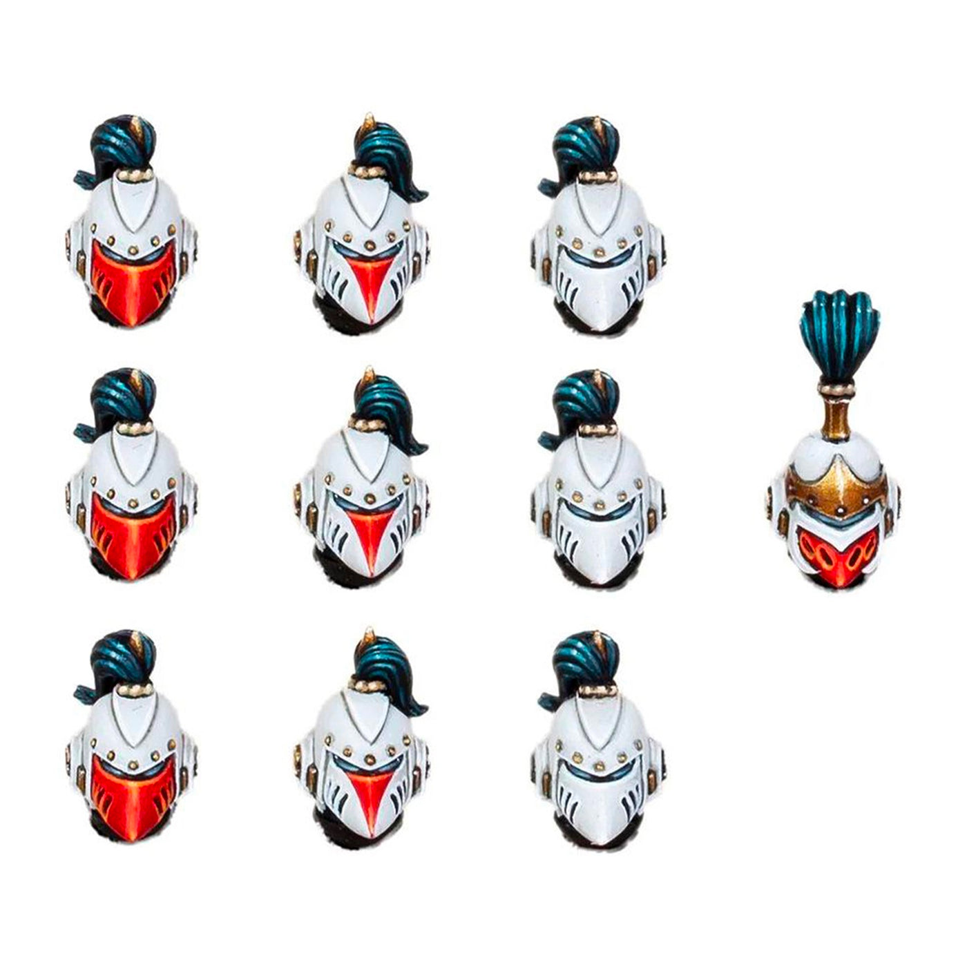 White Scars MKVI Heads