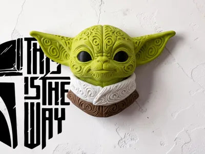 Grogu Baby Yoda Fan Art No Ams