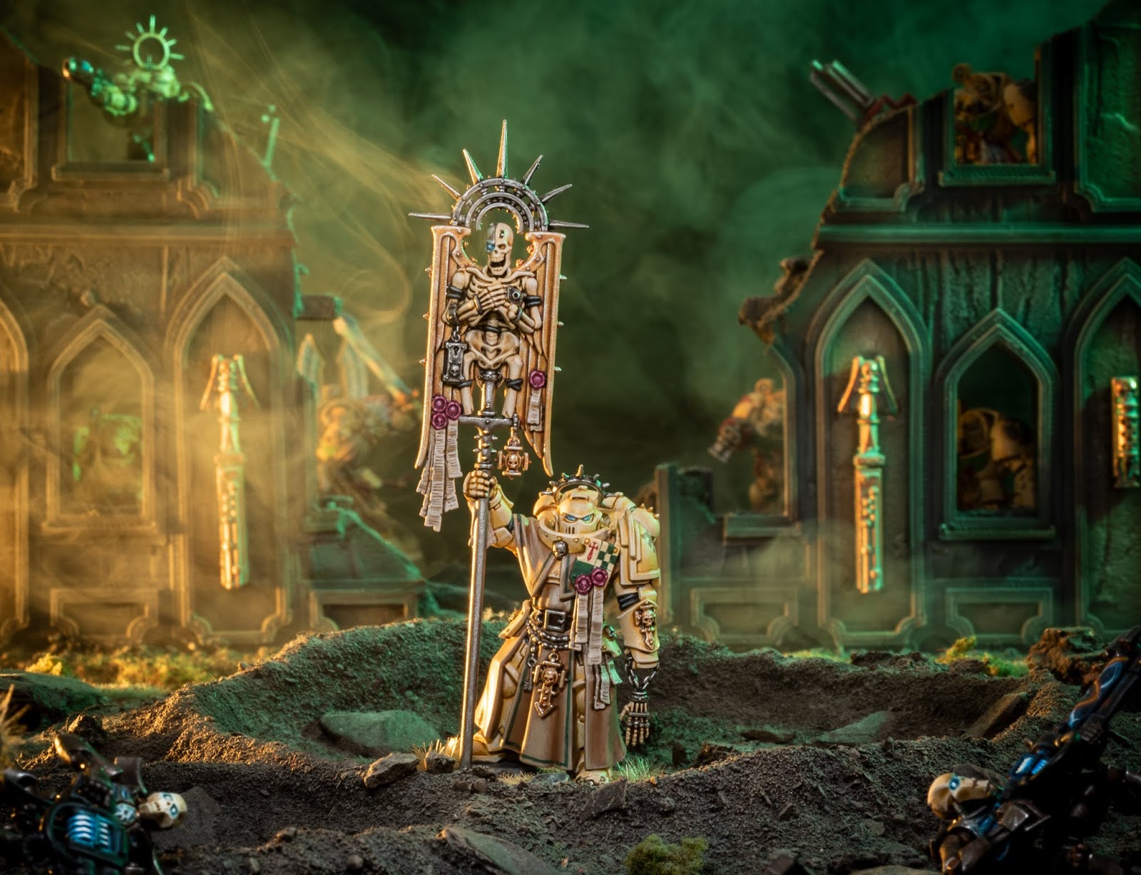 Bladeguard Ancient with Skeleton Banner - produktbillede