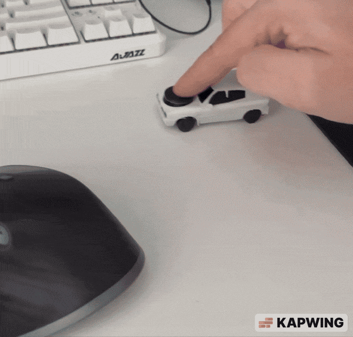 Drifting Rally Car Fidget - Lancia Inspired