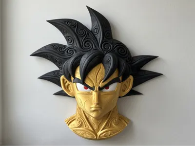 Goku Wall Art Dragon Ball Fan Art