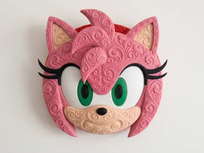 Amy Rose Sonic Wall Art Collection Fan Art