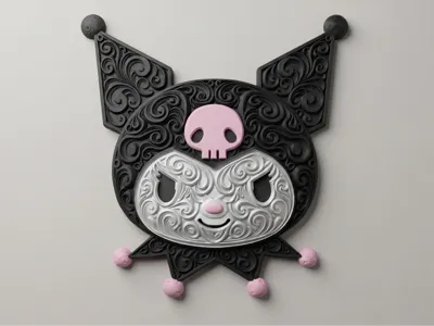 Kuromi Sanrio Wall Art