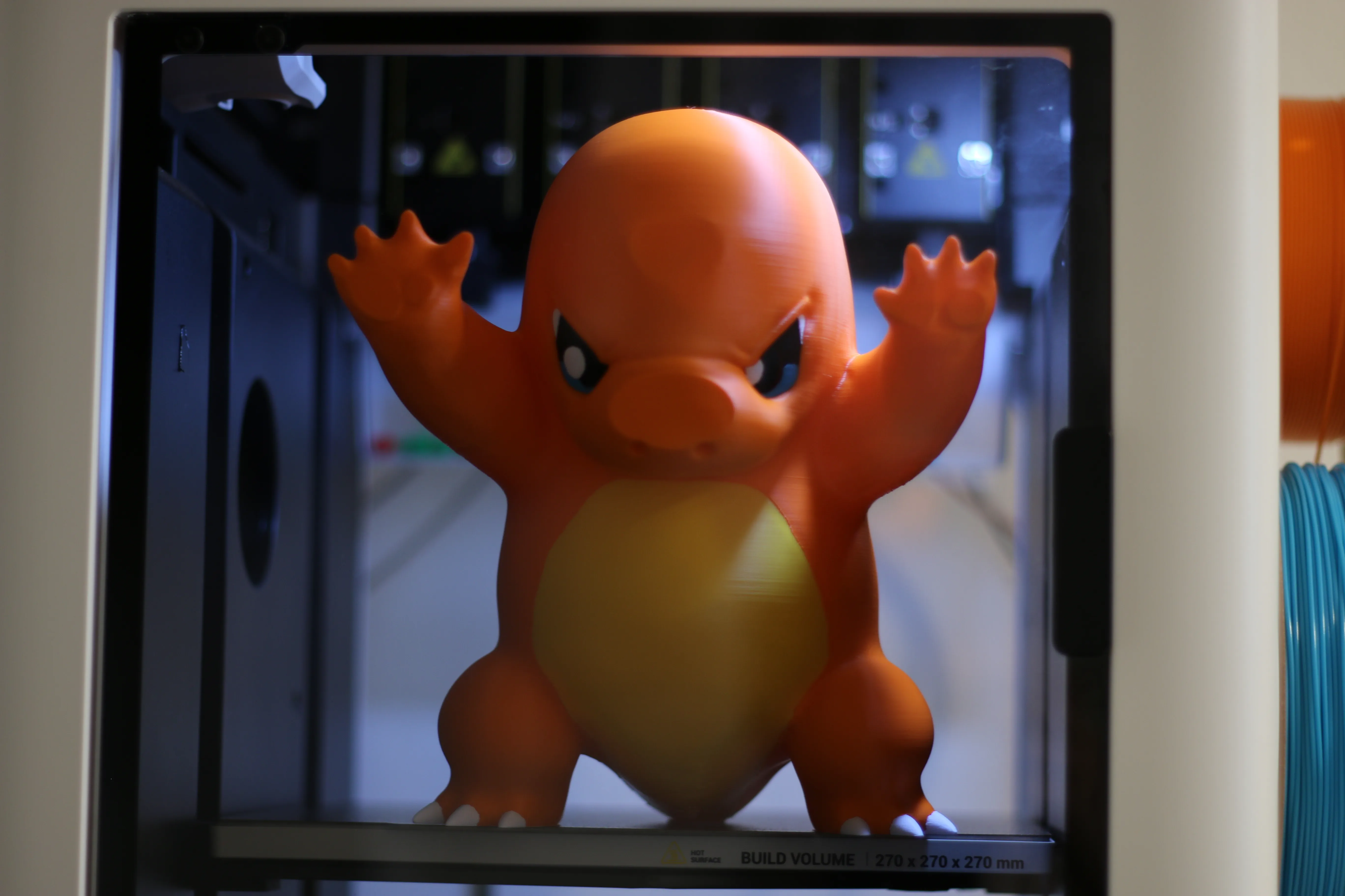 Charmander 3D-print i printer