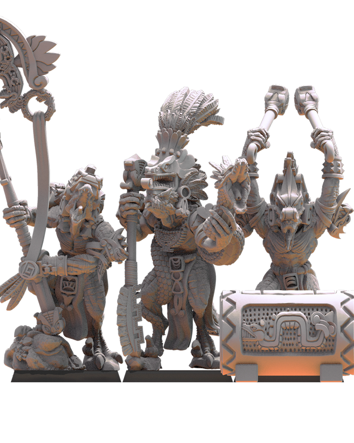 Lost Kingdom - Coatl Guard Command Group