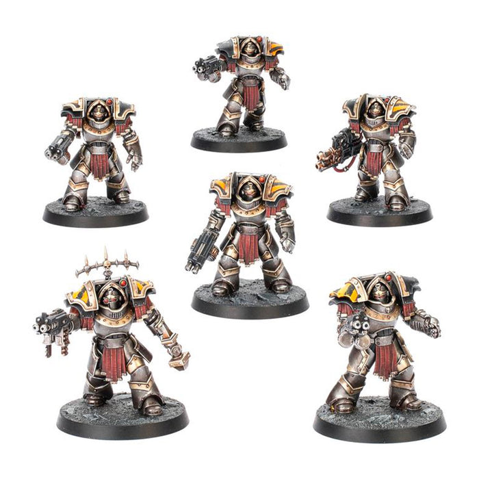 Cataphractii Terminators with Combi bolters and Power Fists