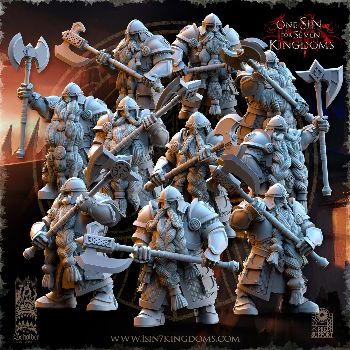 Dwarven Kingdoms Legion Of The Ancient Warriors