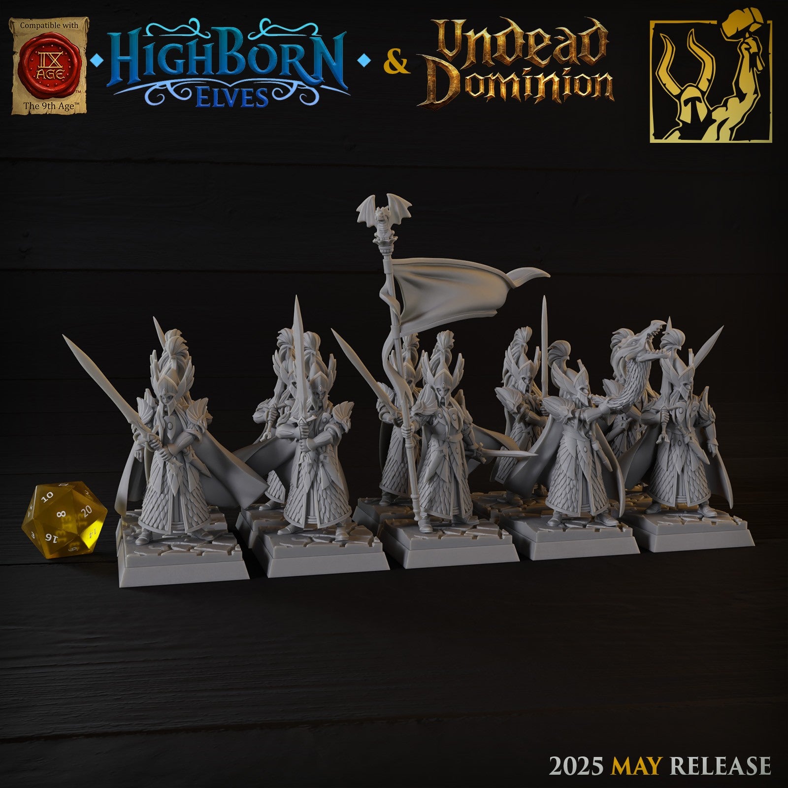 Highborne Elves Sharehammer Plus - produktbillede
