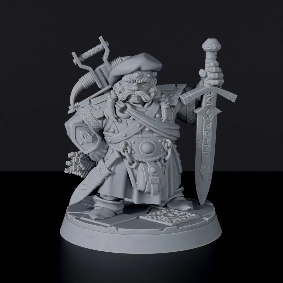 The Dwarf Lord By Highlands Miniatures