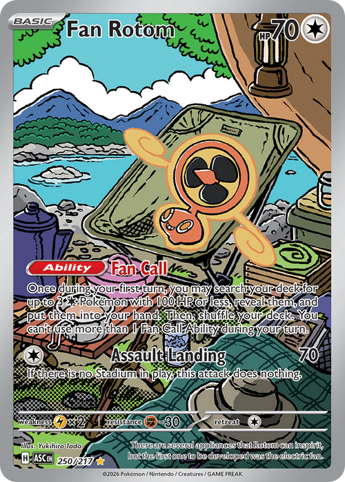 Pokemon Fan Rotom Ascended Heroes 250 Img (3674) R1 C1