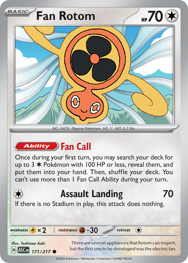 Fan Rotom - Ascended Heroes #171