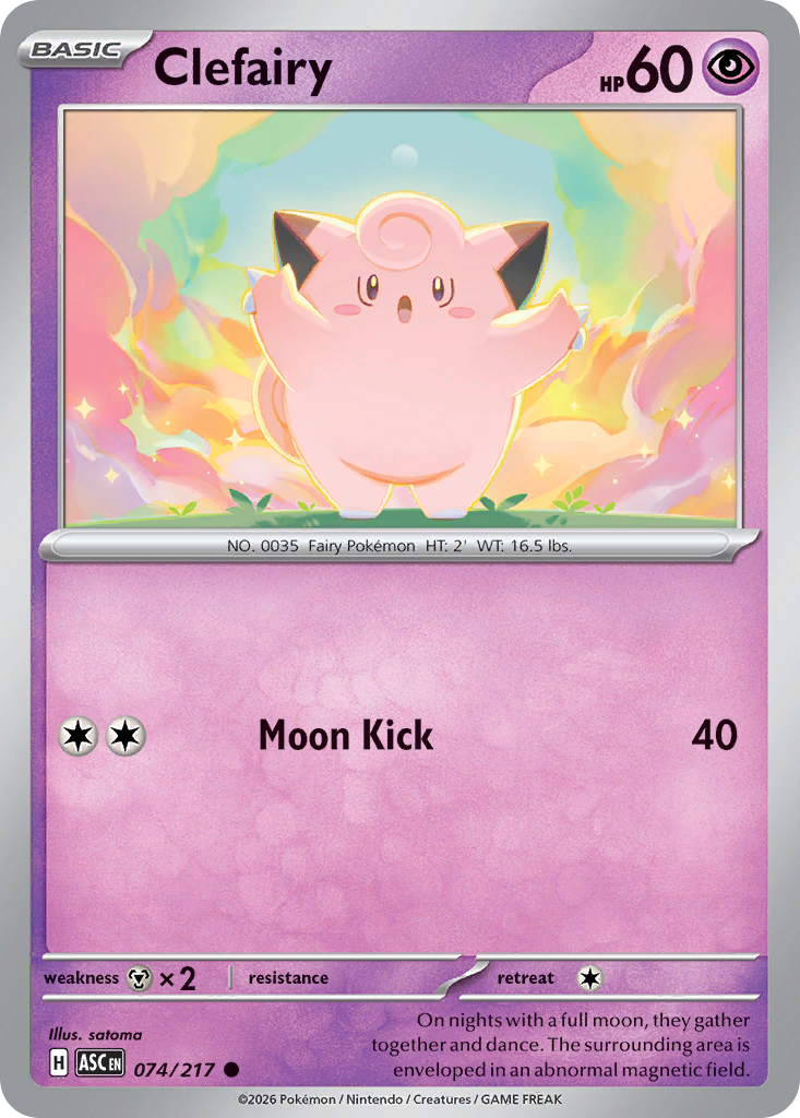 Clefairy - Ascended Heroes #74