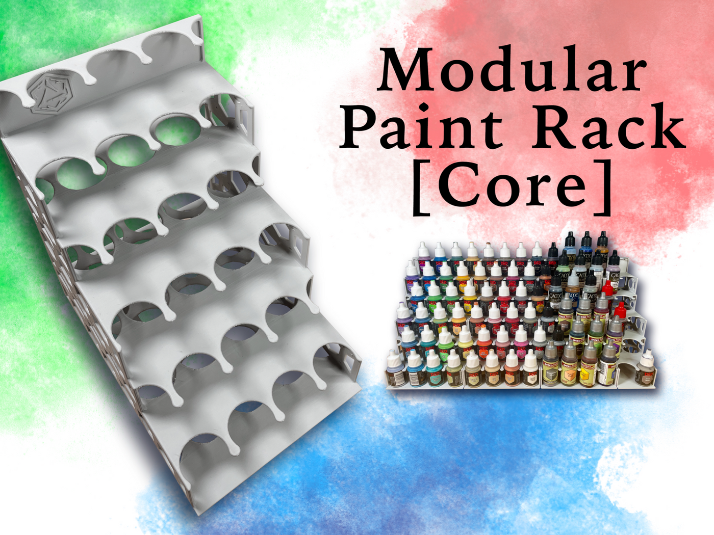 Modular Paint Rack: Core - AP  Vallejo Bottles