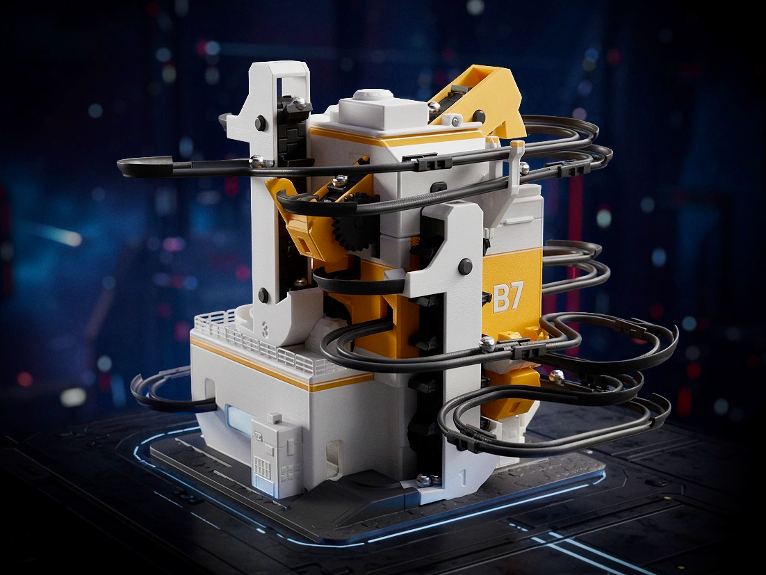 Sci-Fi Marble Run Lab