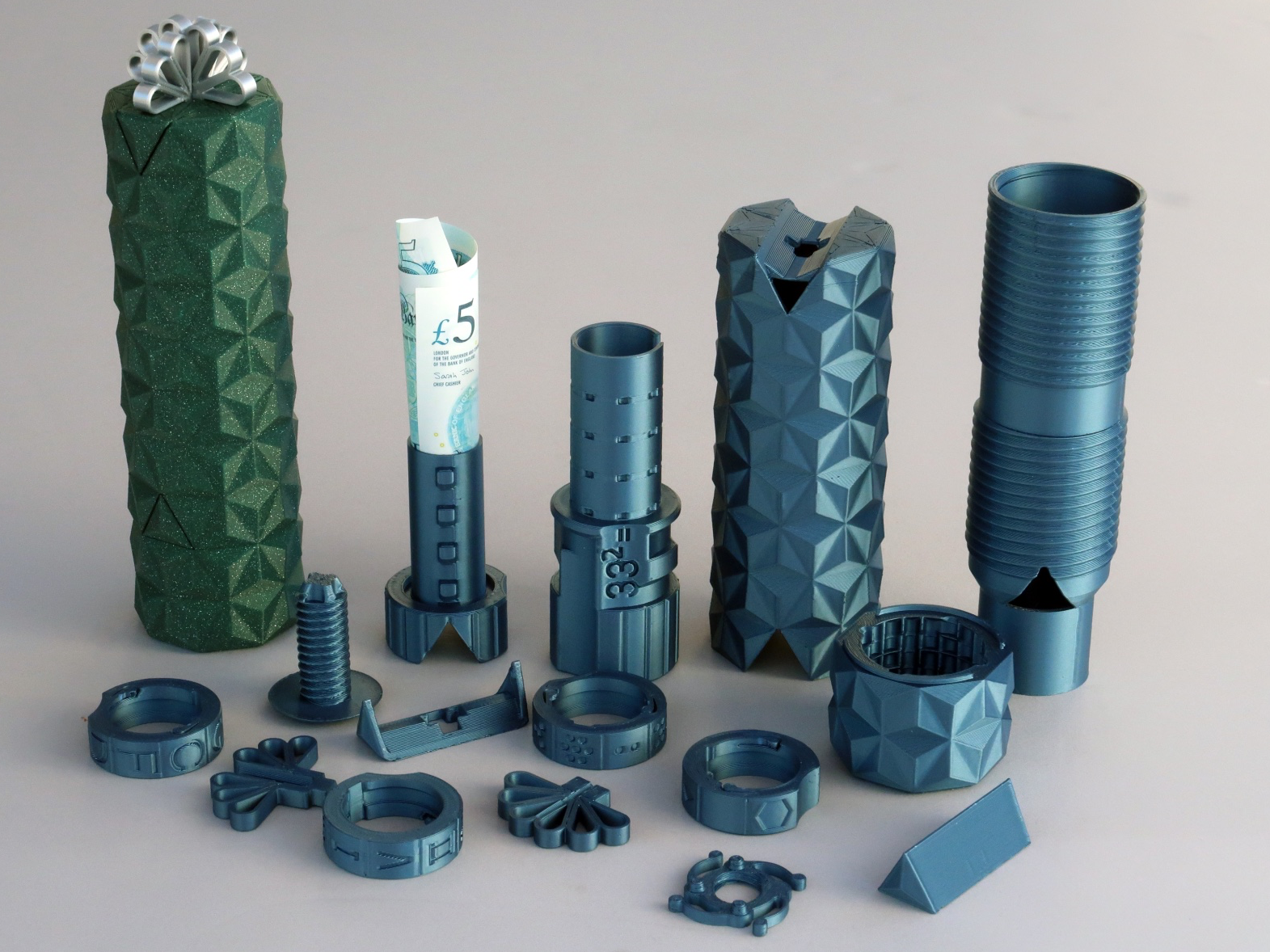 Puzzle Tube for gifting cash