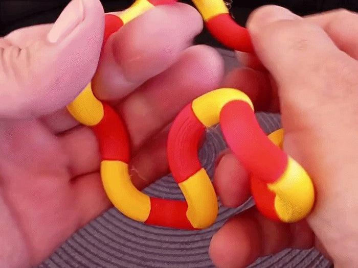 Tangled Snake Fidget Toy – Print-in-Place
