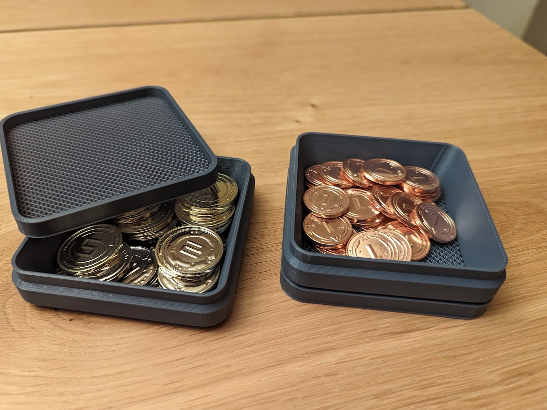 Game Bit Tray with Lid
