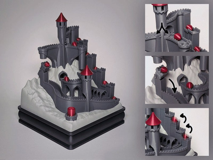 Castle Themed Marble Run