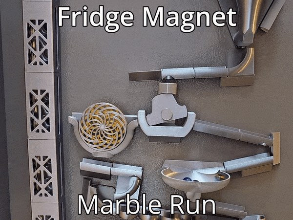 Magnetic Marble Run