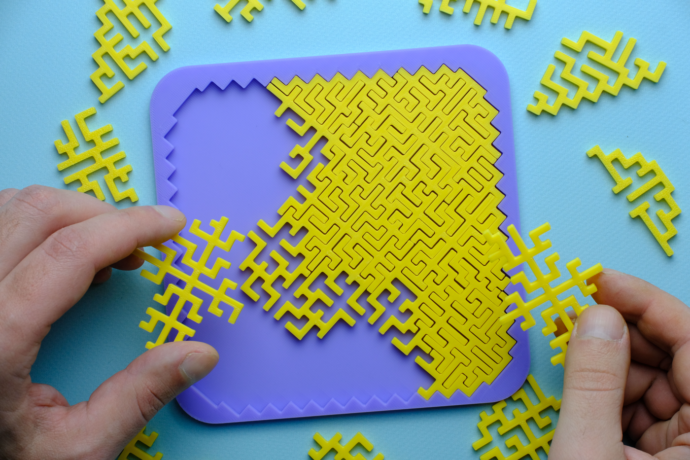 Geometric Jigsaw Puzzle For Adults