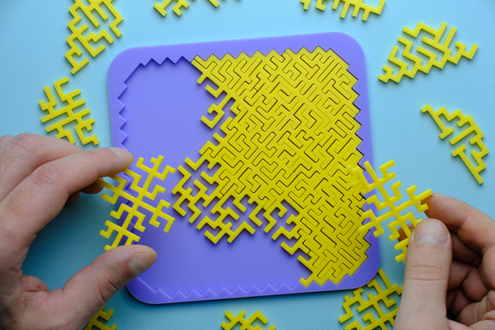 Geometric Jigsaw Puzzle For Adults