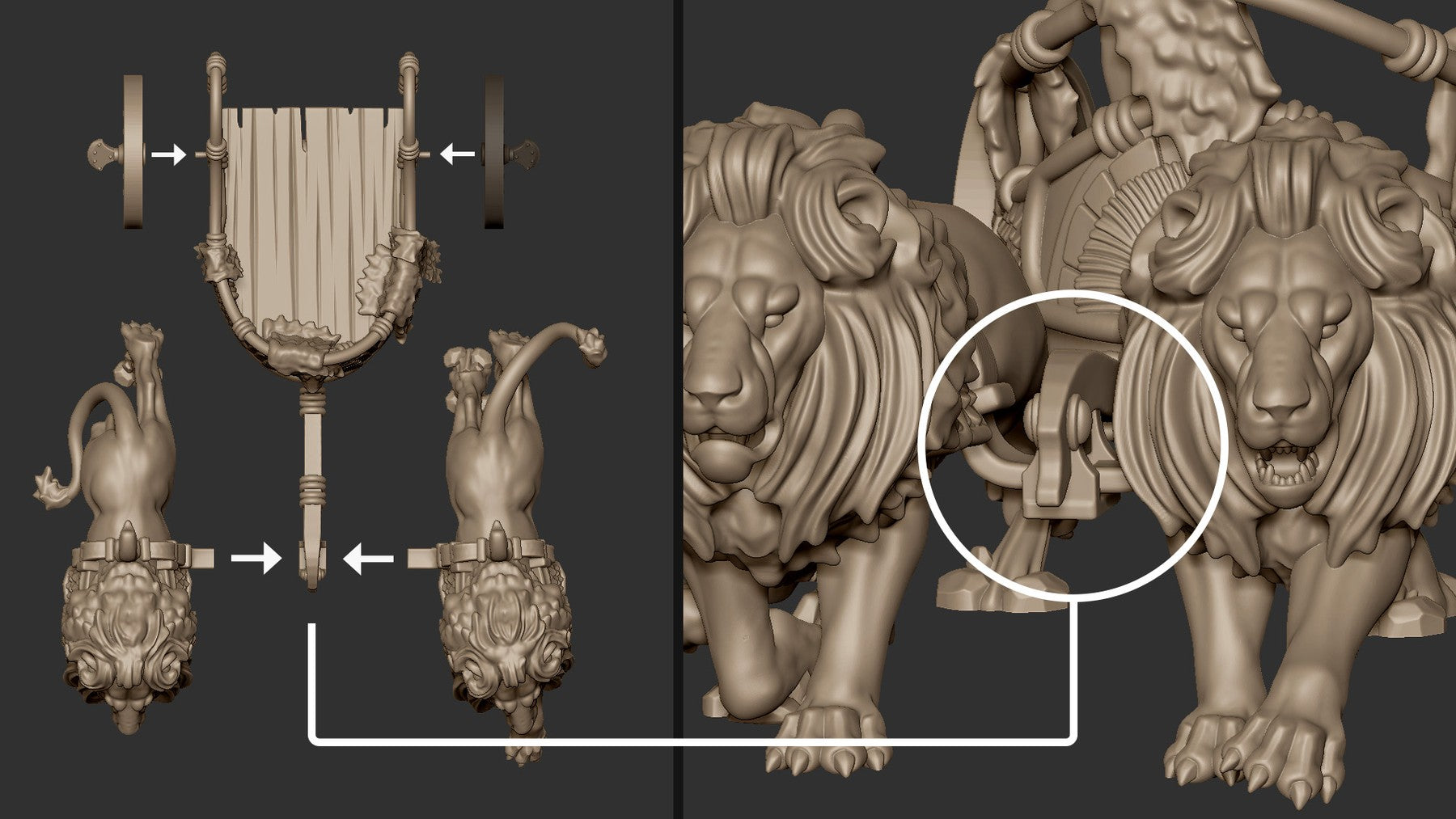 Nemean Lions Chariot - produktbillede