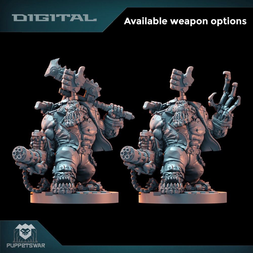 Orc Cyborg Chieftain