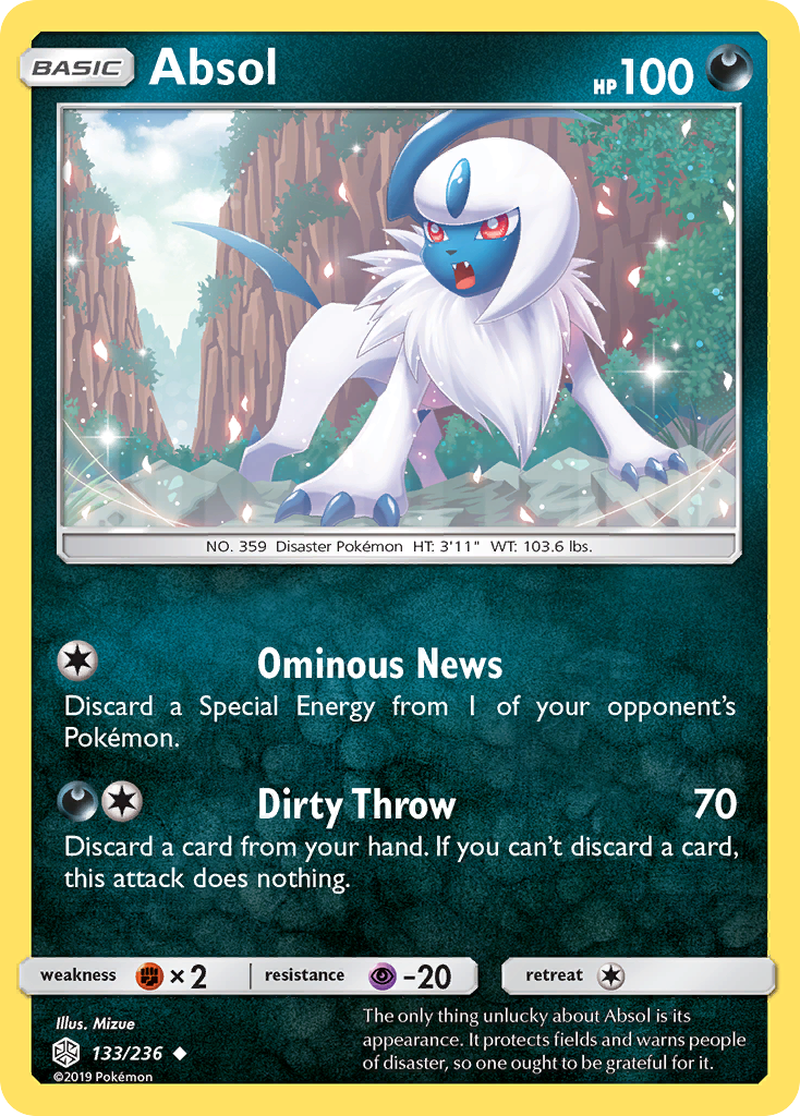 Absol - Cosmic Eclipse #133