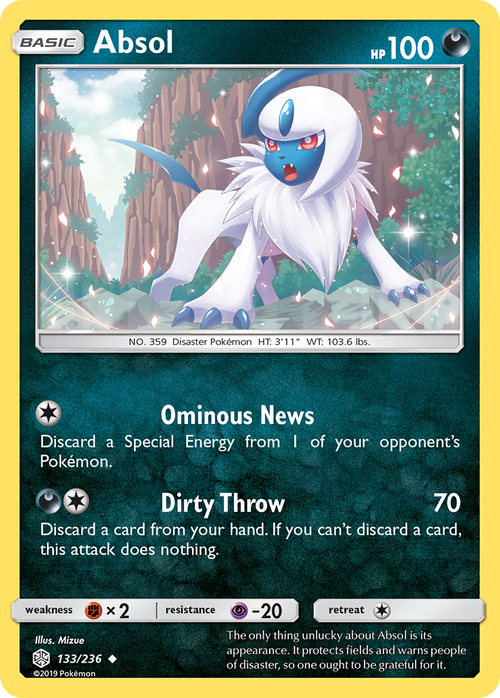 Absol - Cosmic Eclipse #133