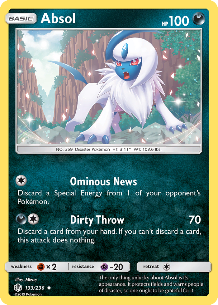 Absol - Cosmic Eclipse #133