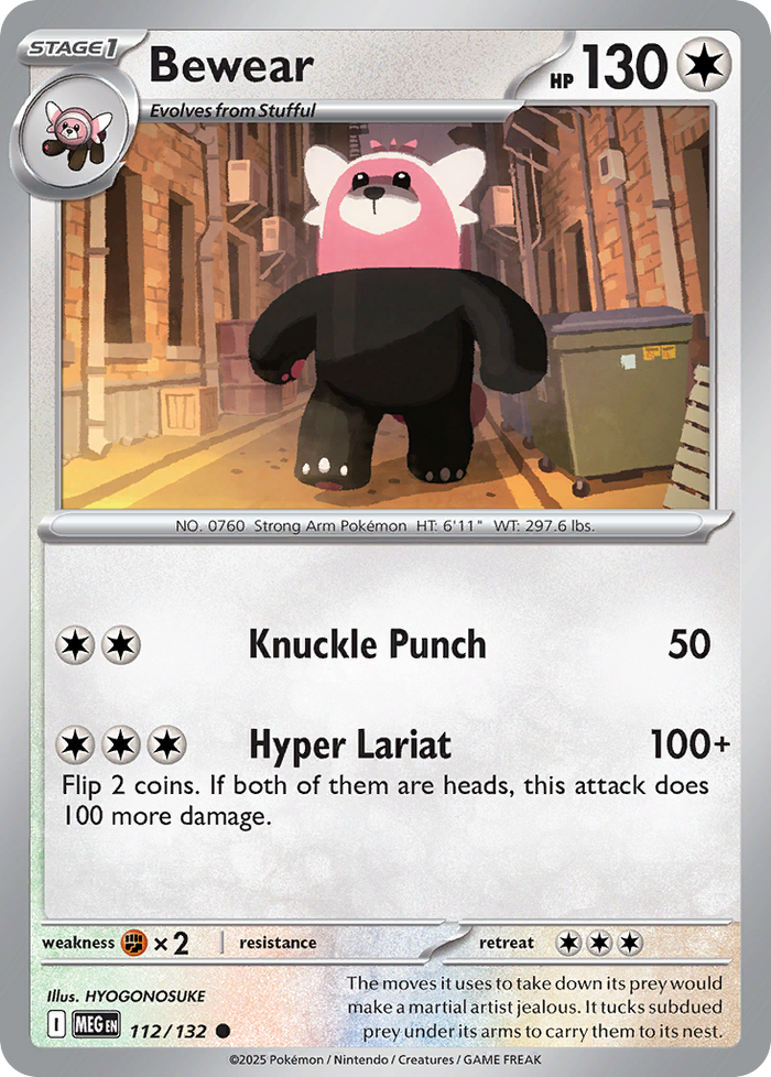 Bewear - Mega Evolution #112