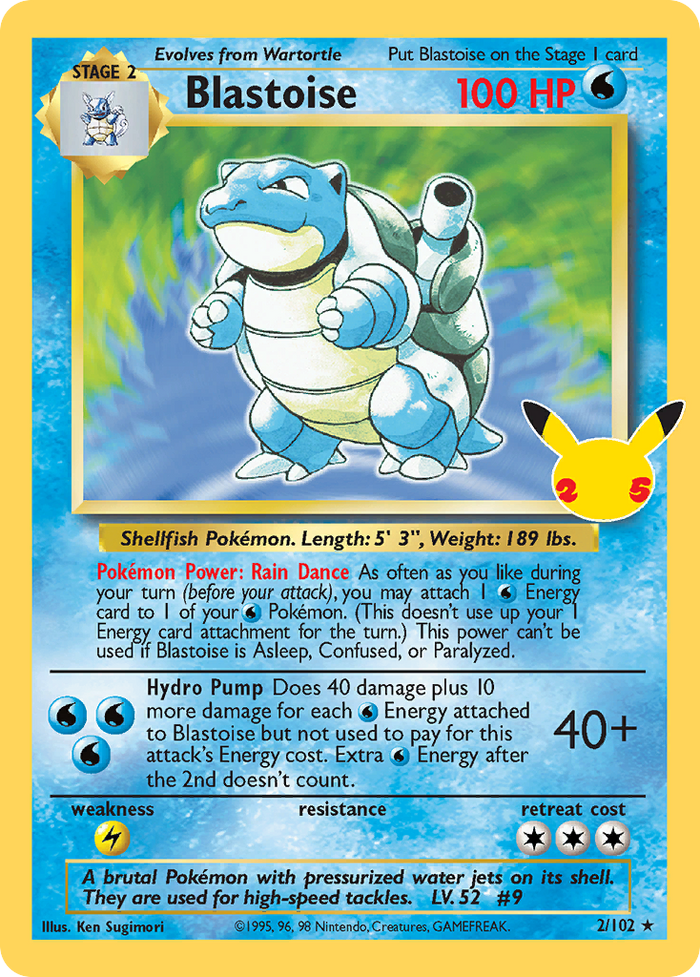 Blastoise - Celebrations: Classic Collection #2