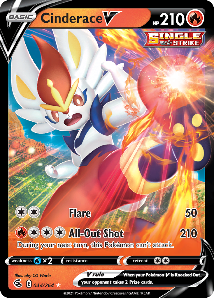 Cinderace V - Fusion Strike #44