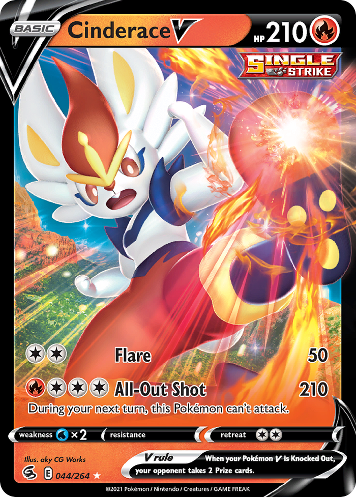 Cinderace V - Fusion Strike #44