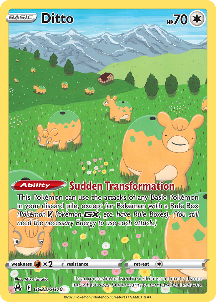 Ditto - Crown Zenith Galarian Gallery #GG22