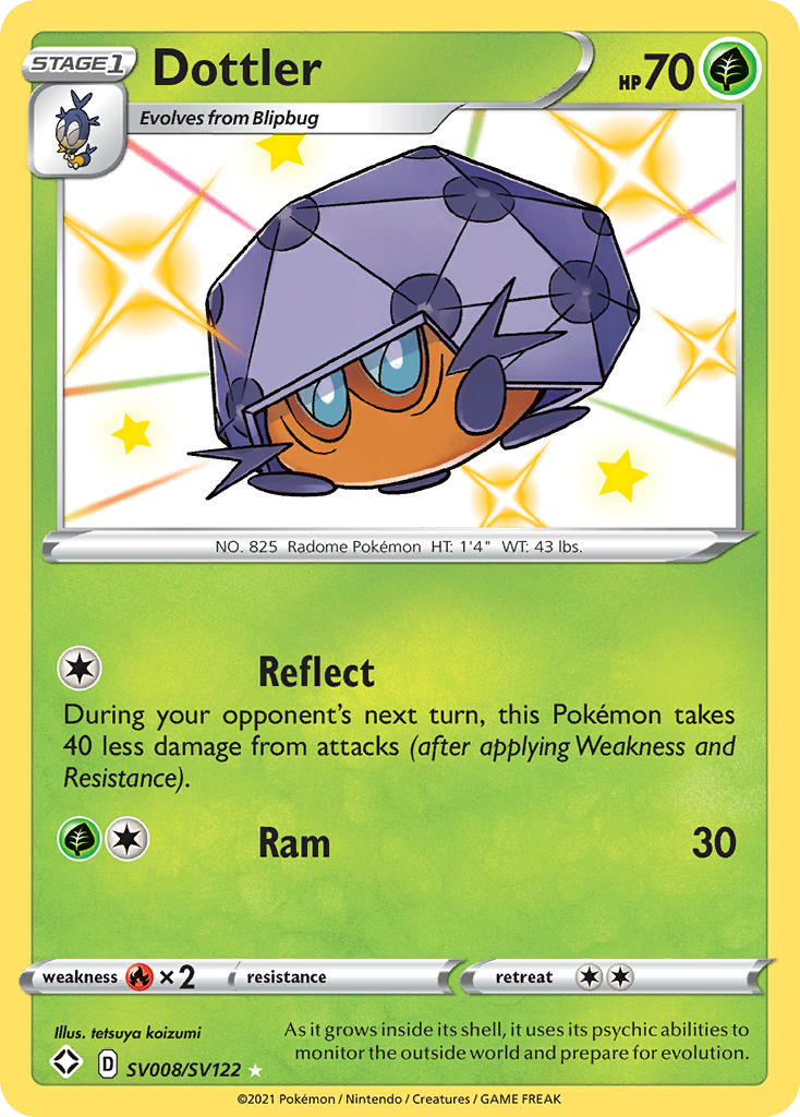 Dottler - Shining Fates Shiny Vault #SV008