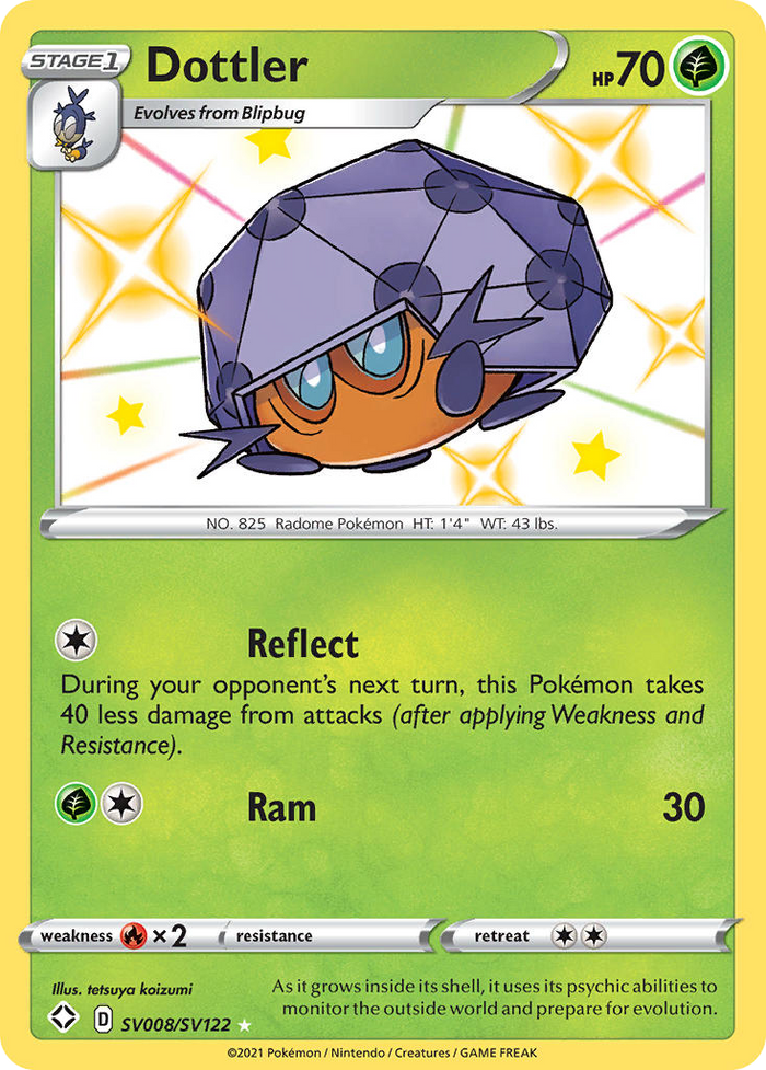 Dottler - Shining Fates Shiny Vault #SV008