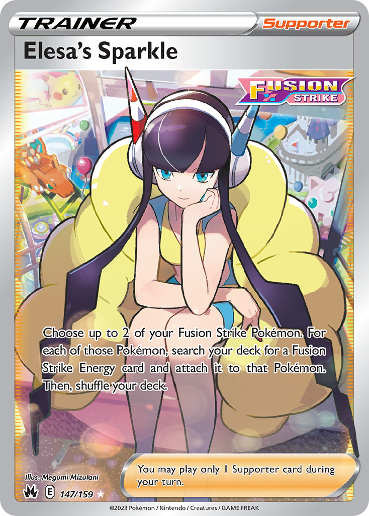 Elesa's Sparkle - Crown Zenith #147