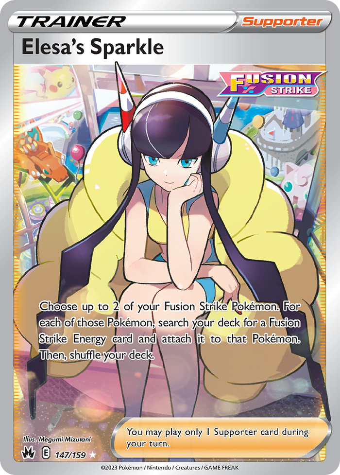 Elesa's Sparkle - Crown Zenith #147