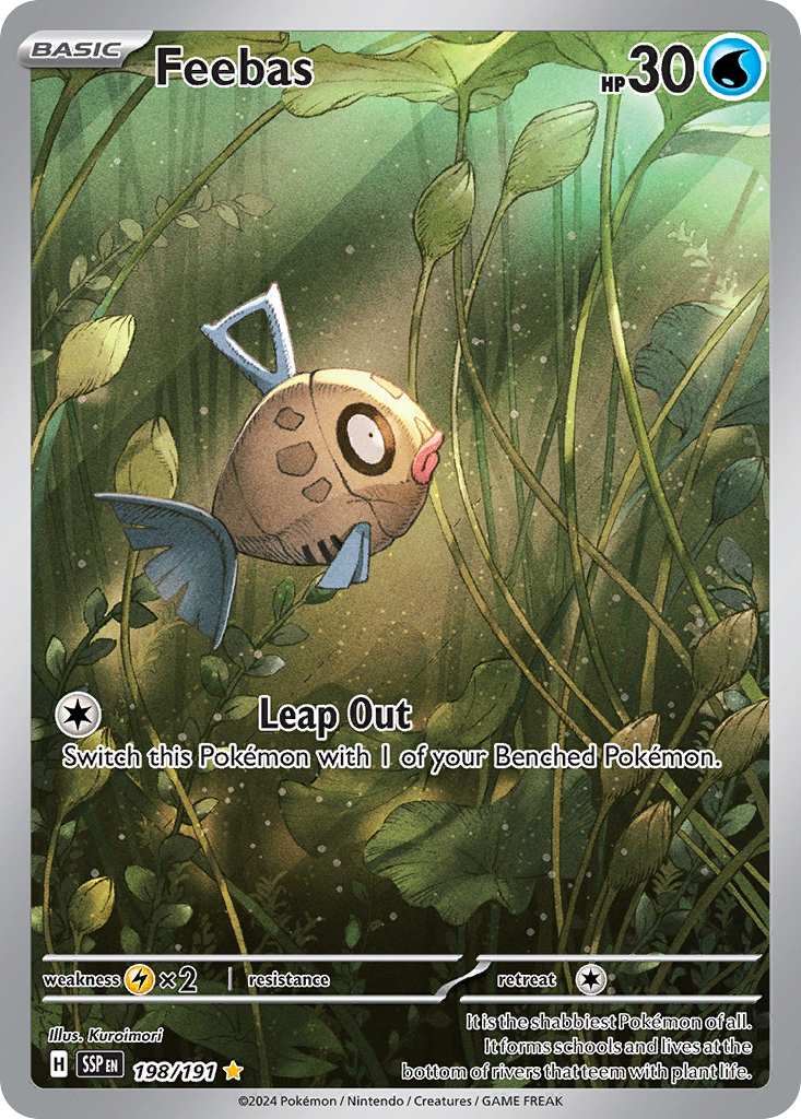 Feebas - Surging Sparks #198