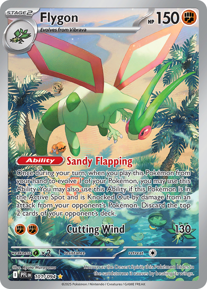 Flygon - Phantasmal Flames #101