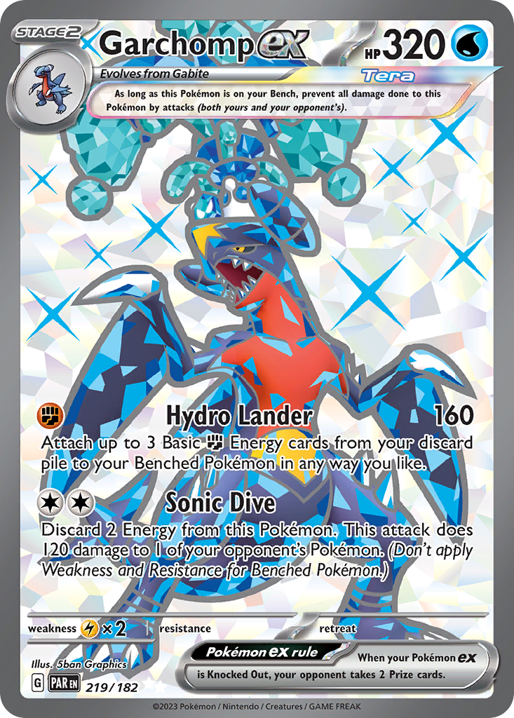 Pokemon Garchomp Ex Paradox Rift 219 Img (3637) R2 C3