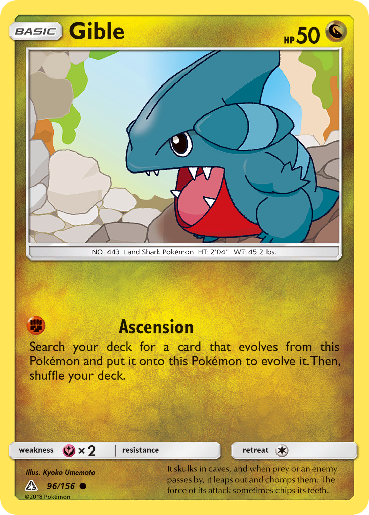 Gible - Ultra Prism #96