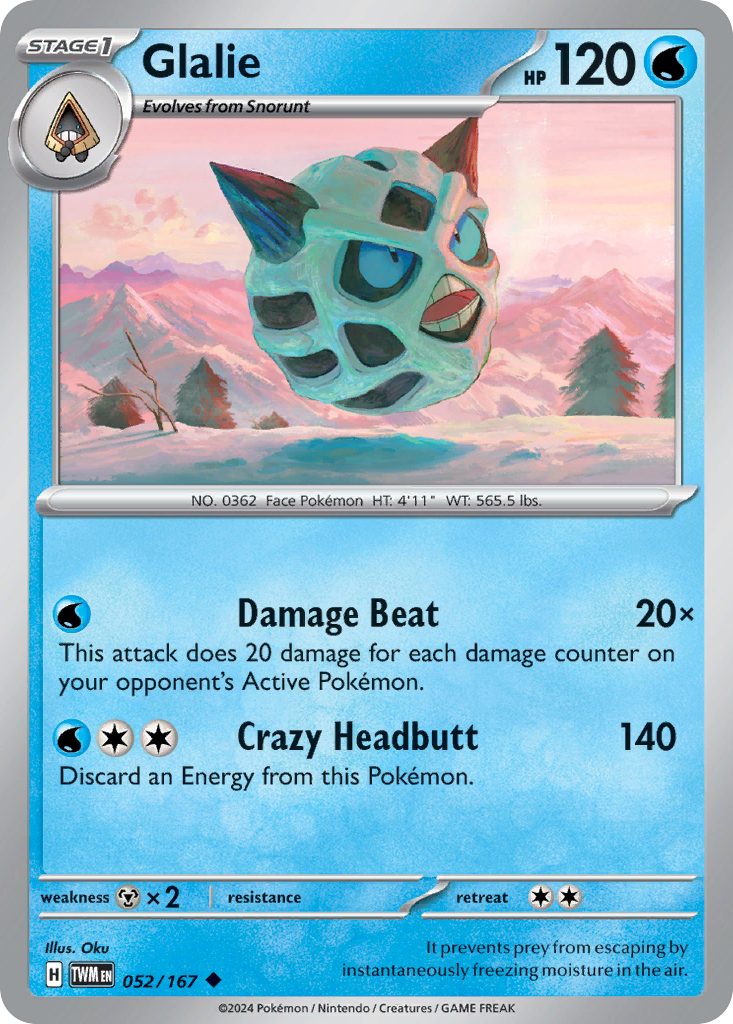 Glalie - Twilight Masquerade #52