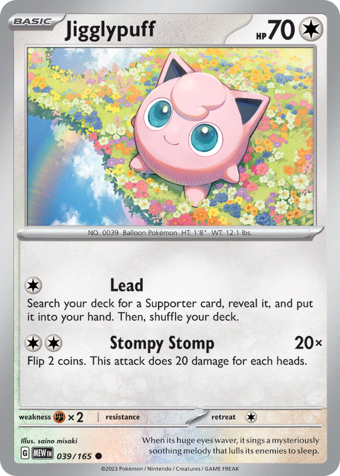 Jigglypuff - 151 #39